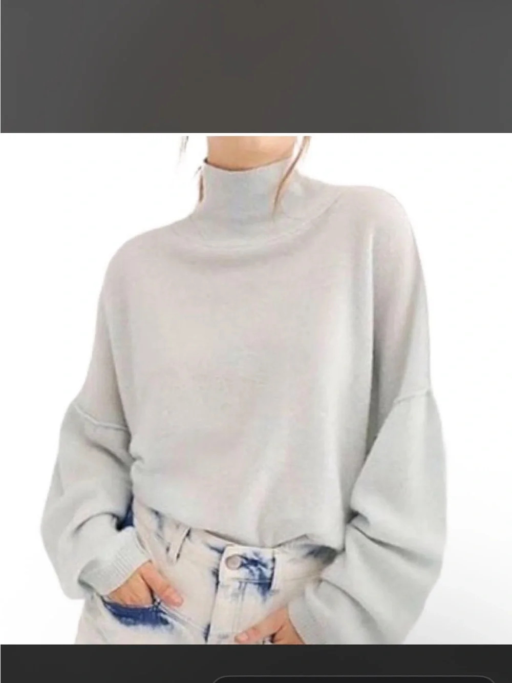 100% Cashmere | Free People | So Low So High Turtleneck Sweater